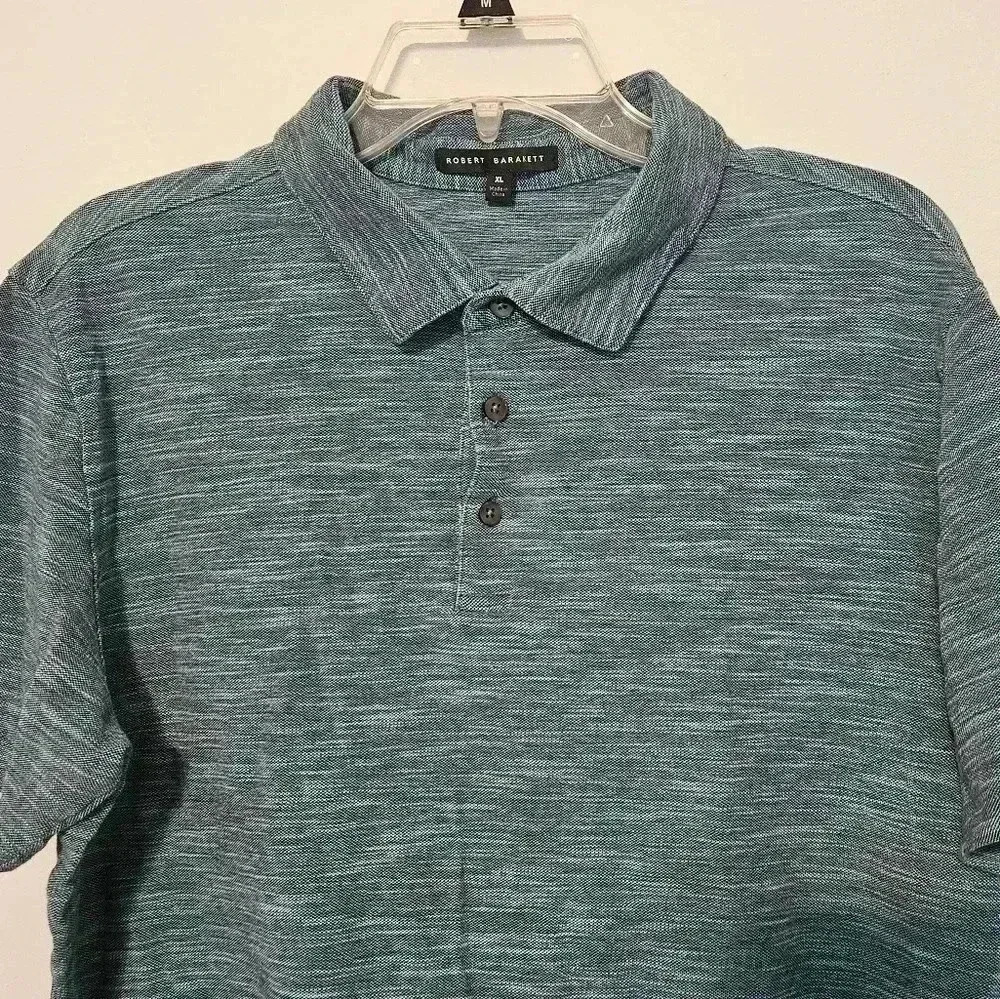 Robert Barakett Hillside Cotton Pique Polo Size XL - Picture 6 of 10